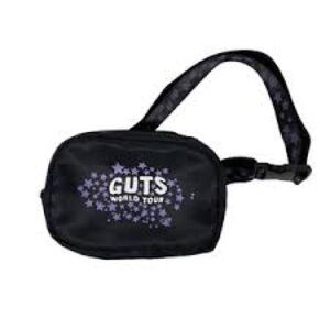 Olivia Rodrigo Guts World Tour Black Waist Bag